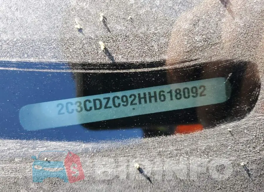 2C3CDZC92HH618092 Photo# 12