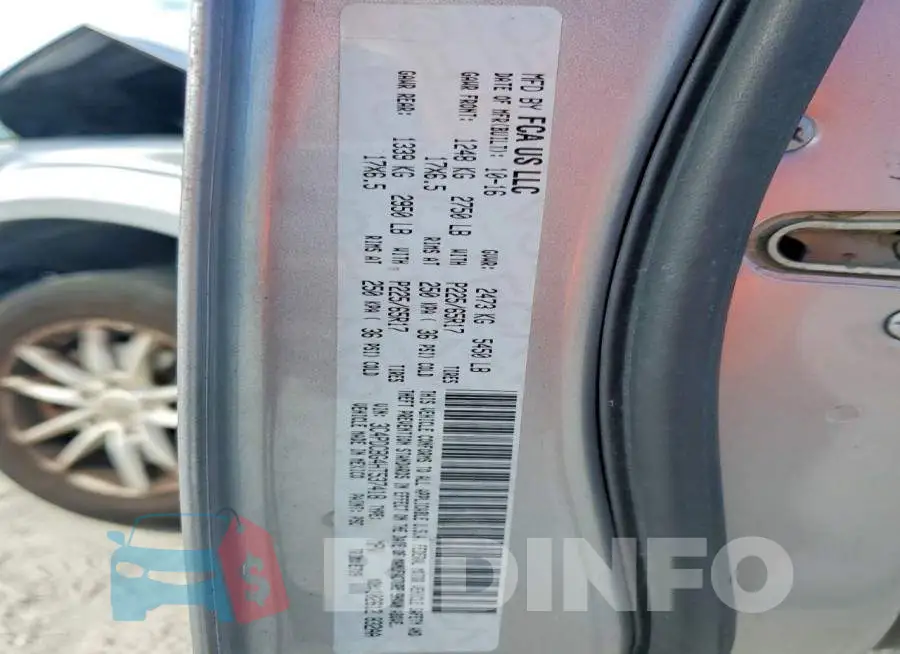 3C4PDCBG4HT537418 Photo# 13