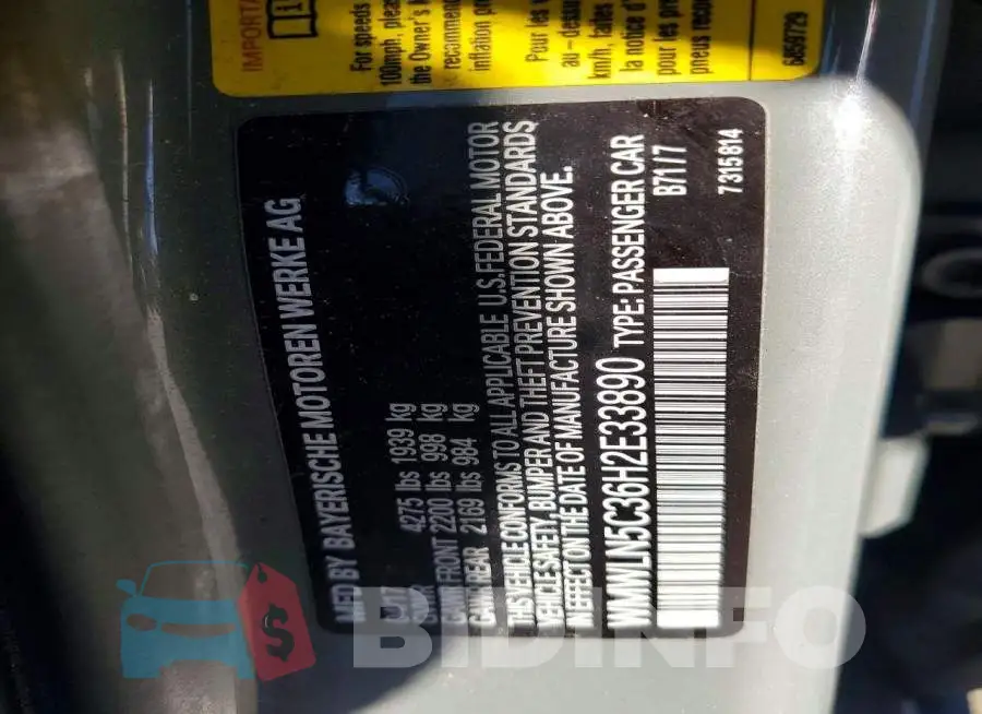 WMWLN5C36H2E33890 Photo# 12