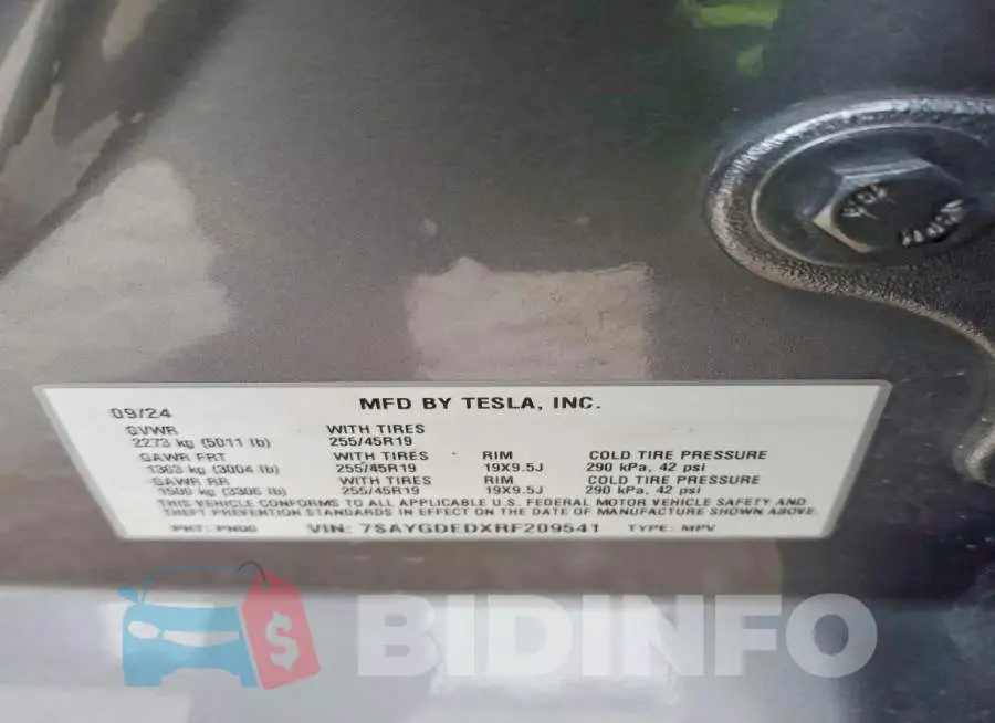 7SAYGDEDXRF209541 Photo# 14