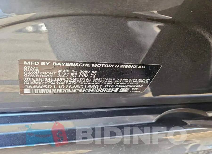 3MW5R1J01M8C16691 Photo# 12