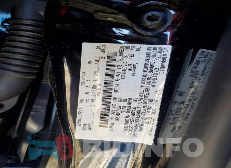 1FADP3F29HL263031 Photo# 13