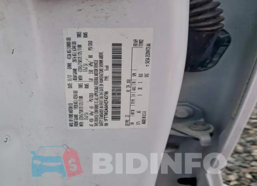 1FT7W2A64HEF43796 Photo# 13