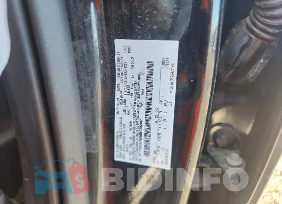 1FT7W2BN0MEC56987 Photo# 12