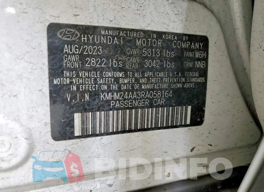 KMHM24AA3RA058164 Photo# 12