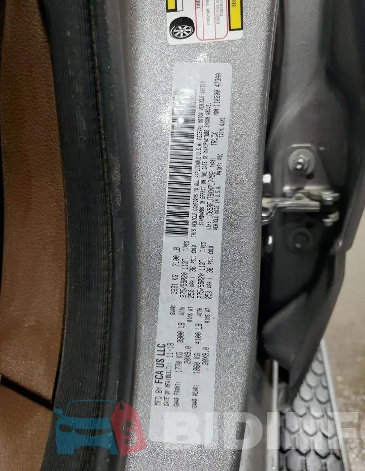 1C6SRFJT5KN717792 Photo# 12