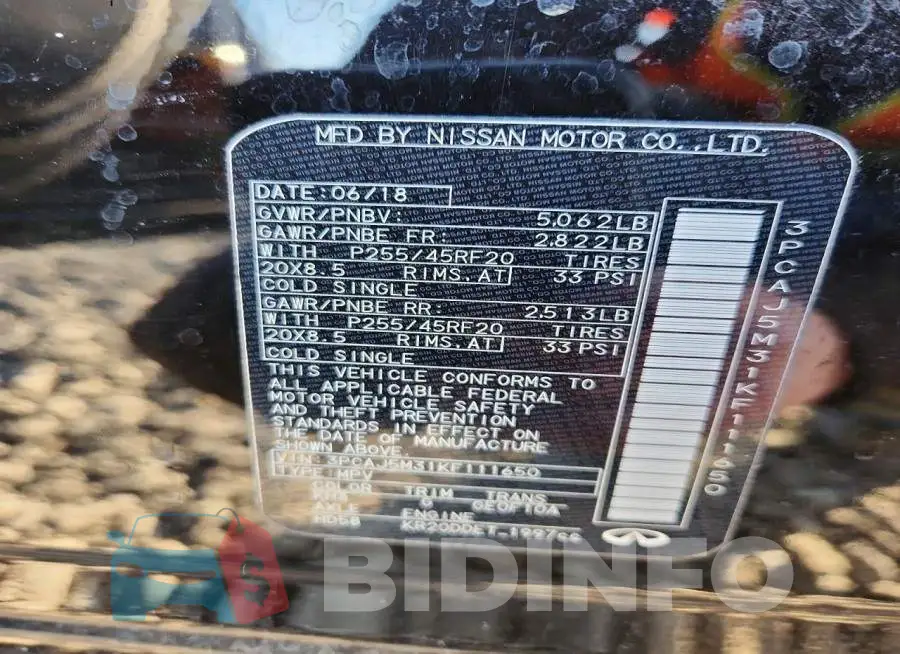 3PCAJ5M31KF111650 Photo# 13