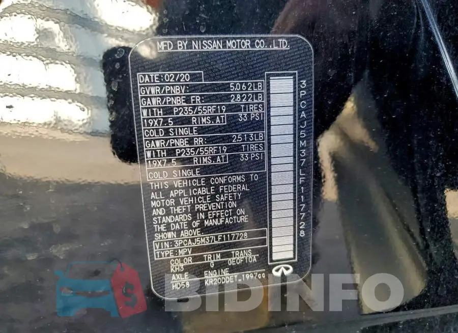 3PCAJ5M37LF117728 Photo# 13