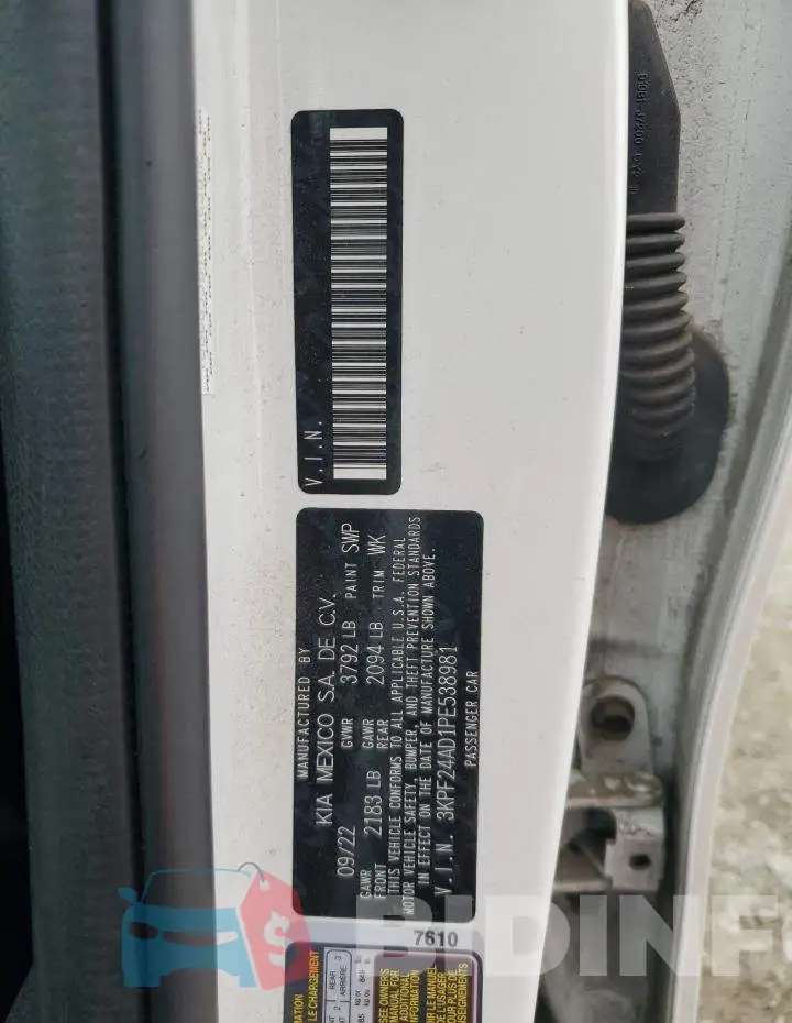 3KPF24AD1PE538981 Photo# 12
