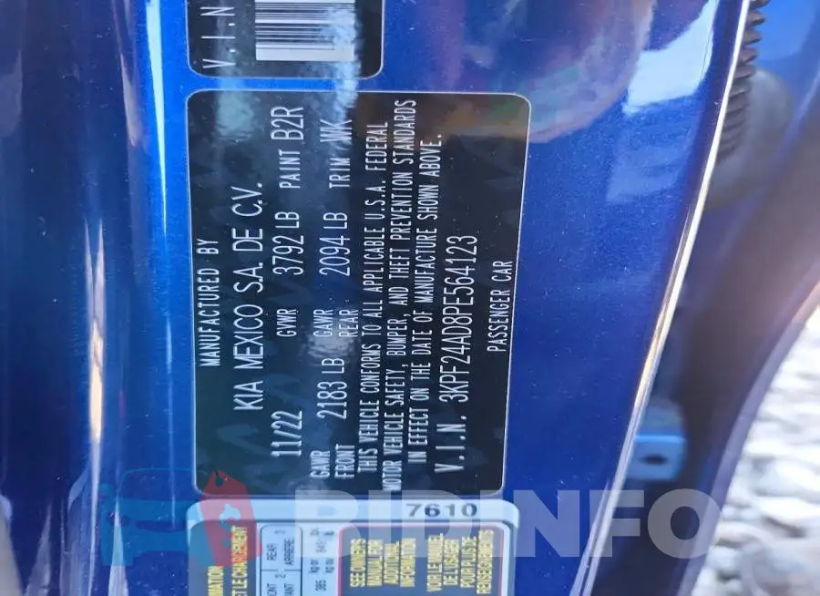 3KPF24AD8PE564123 Photo# 12