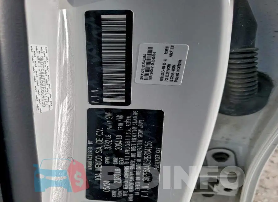 3KPF54AD5RE804156 Photo# 13