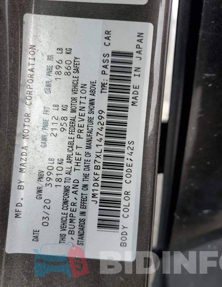 JM1DKFB7XL1474299 Photo# 12