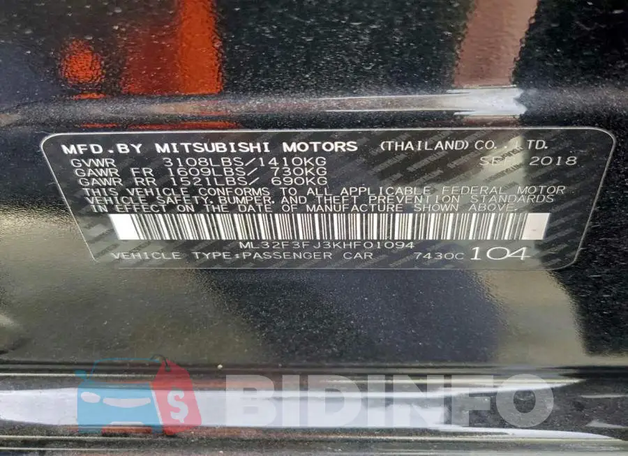 ML32F3FJ3KHF01094 Photo# 13
