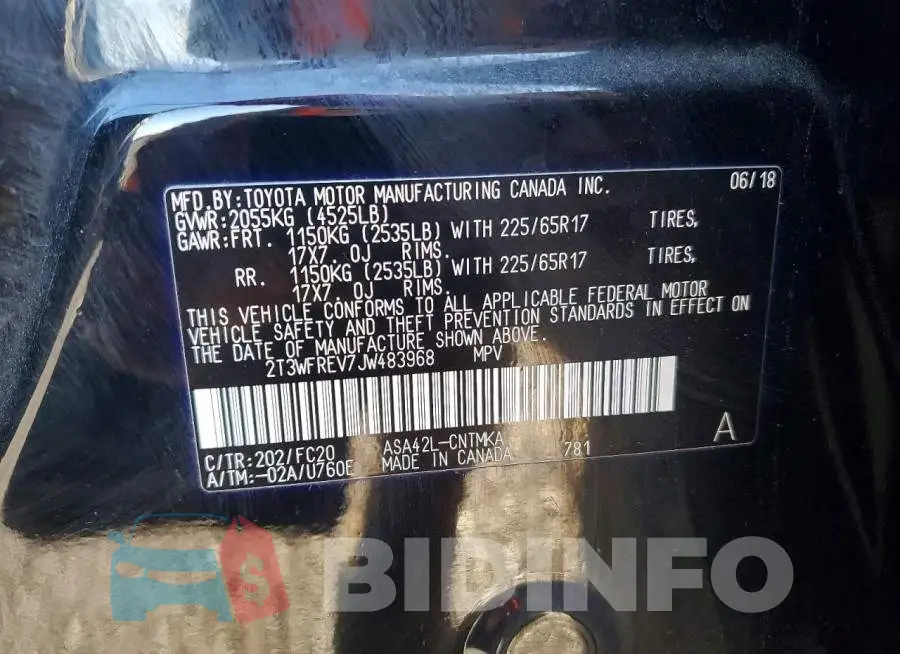 2T3WFREV7JW483968 Photo# 12