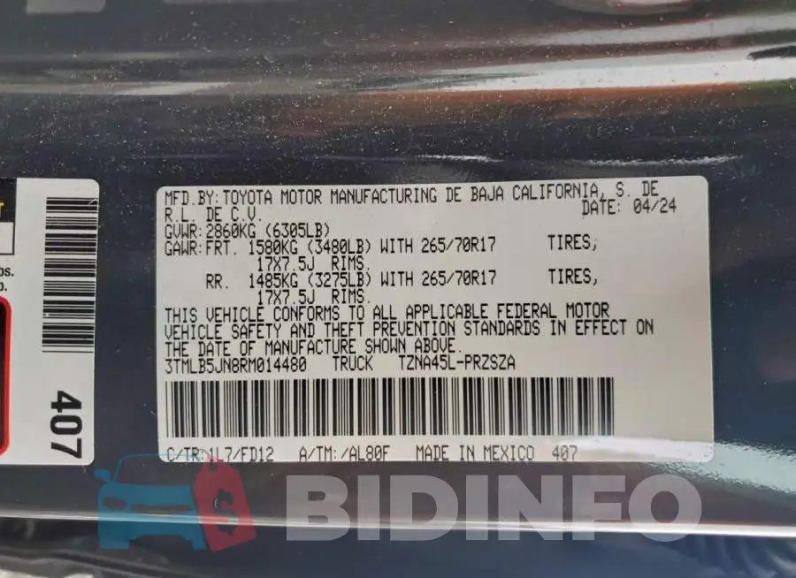 3TMLB5JN8RM014480 Photo# 12
