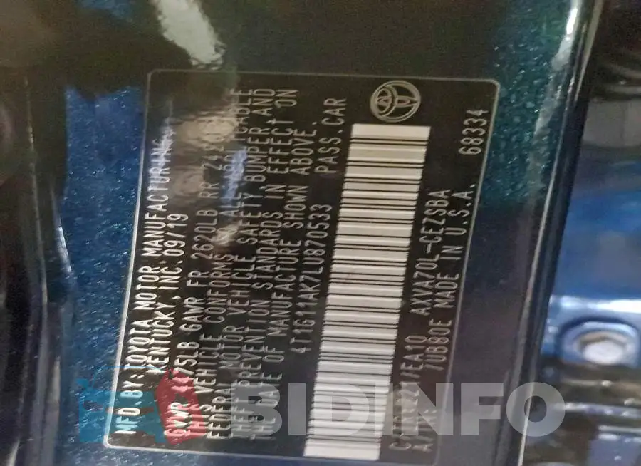 4T1G11AK7LU870533 Photo# 12