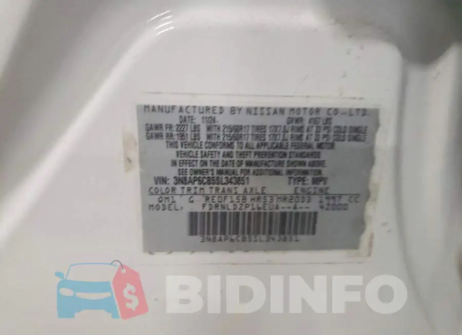 3N8AP6CB5SL343851 Photo# 12