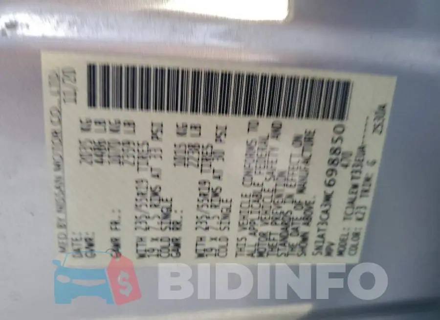 5N1AT3CA3MC698850 Photo# 13