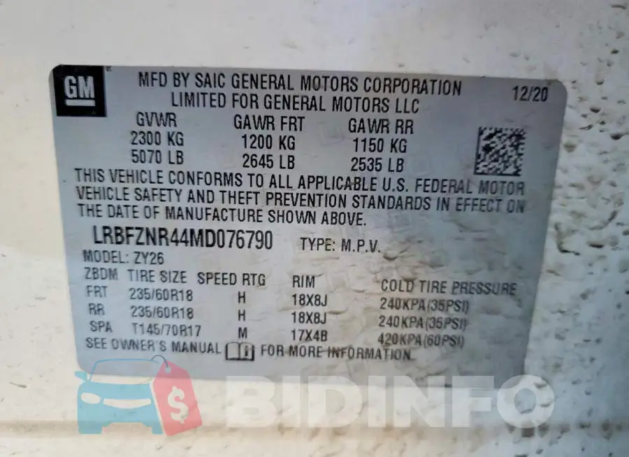 LRBFZNR44MD076790 Photo# 12