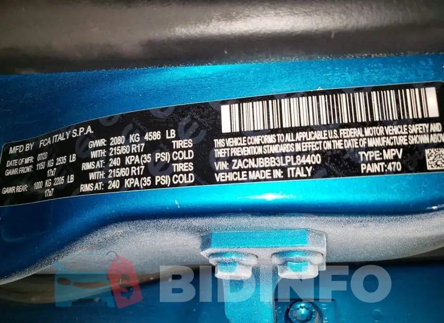 ZACNJBBB3LPL84400 Photo# 13