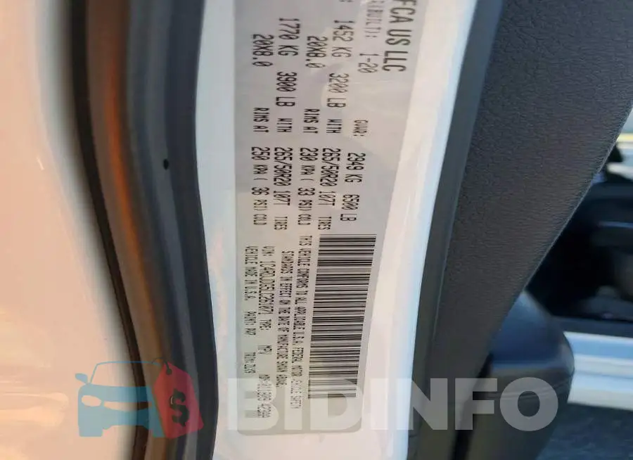 1C4RDJDG5LC261071 Photo# 13