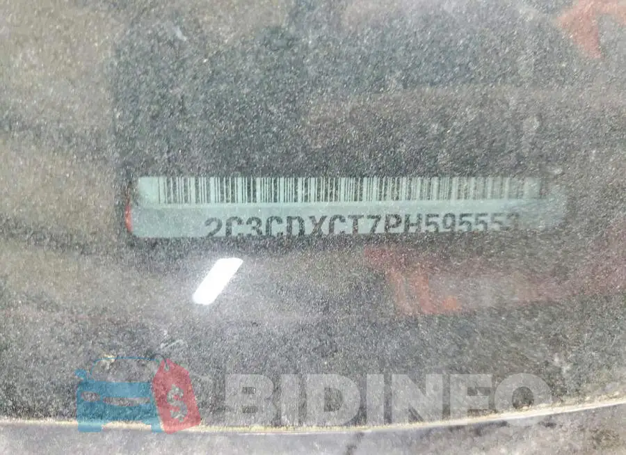 2C3CDXCT7PH595553 Photo# 12