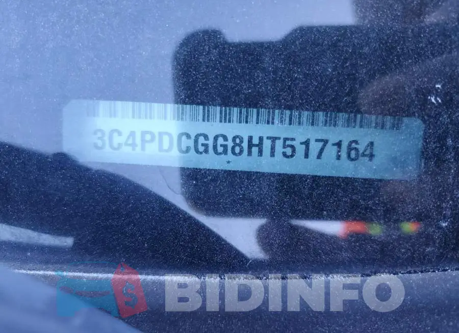 3C4PDCGG8HT517164 Photo# 13