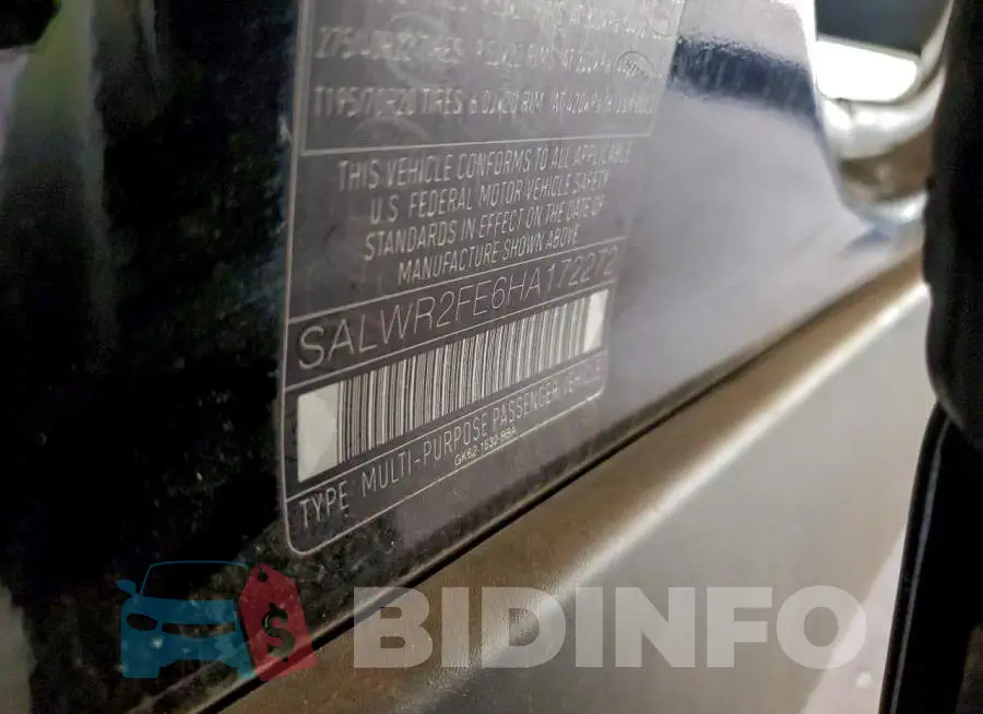 SALWR2FE6HA172272 Photo# 13