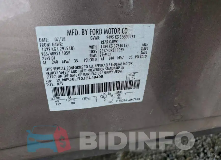 2LMPJ6LR0JBL49409 Photo# 14