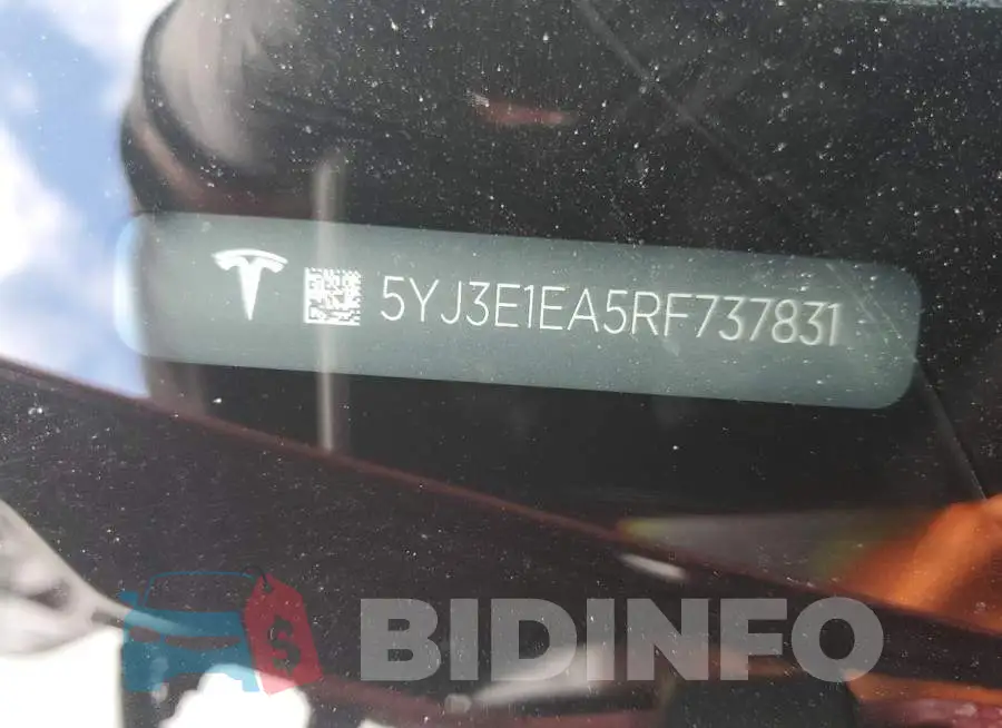 5YJ3E1EA5RF737831 Photo# 12