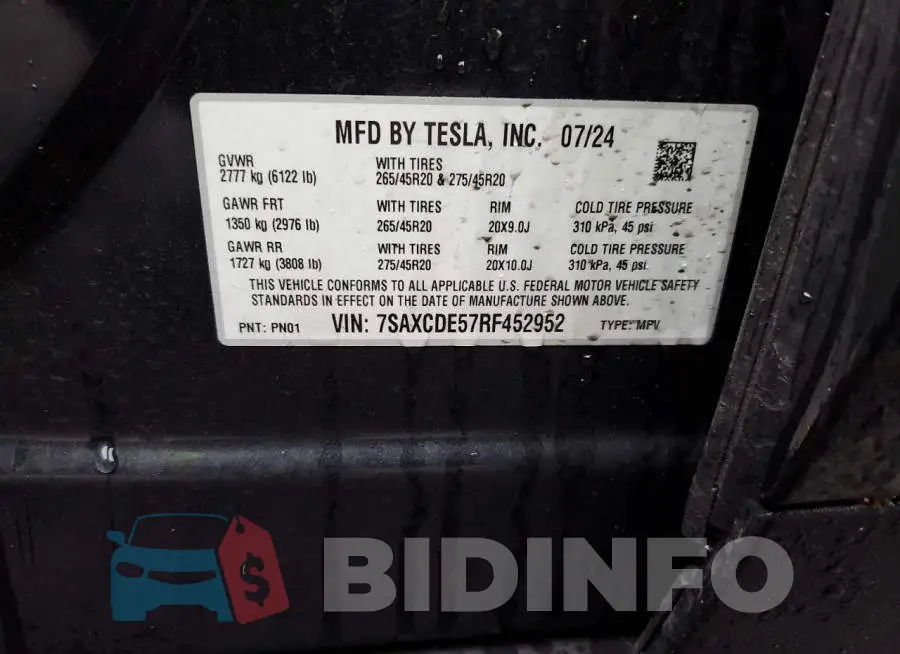 7SAXCDE57RF452952 Photo# 13