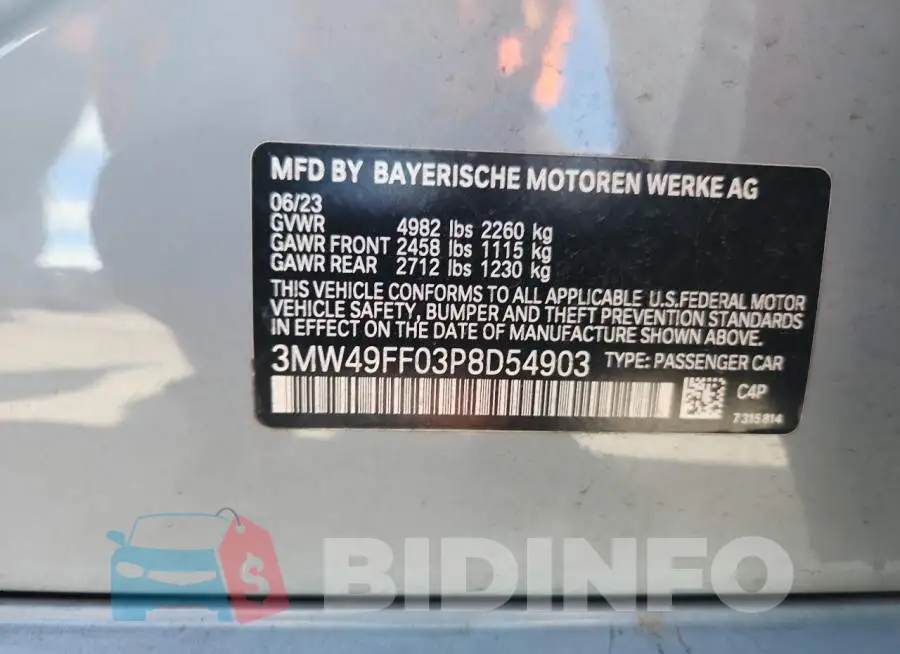 3MW49FF03P8D54903 Photo# 13