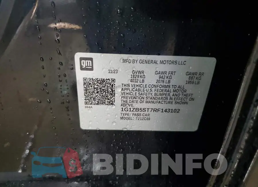 1G1ZB5ST7RF143102 Photo# 12