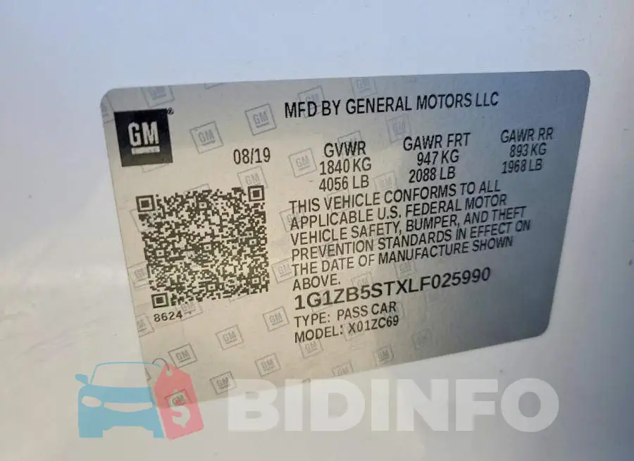 1G1ZB5STXLF025990 Photo# 12