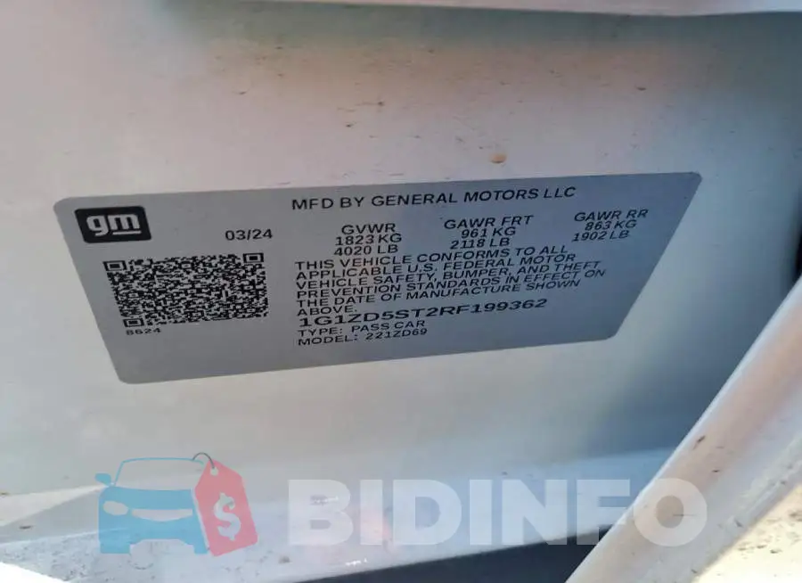 1G1ZD5ST2RF199362 Photo# 12