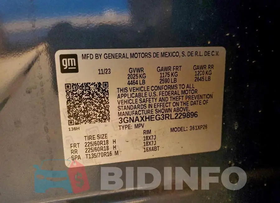3GNAXHEG3RL229896 Photo# 13