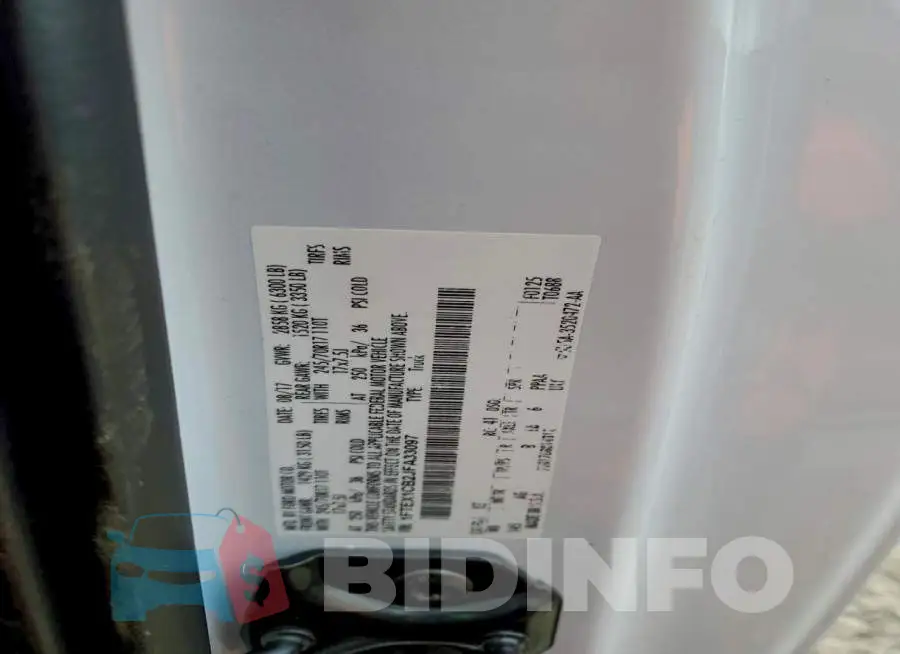 1FTEX1CB2JFA33097 Photo# 11