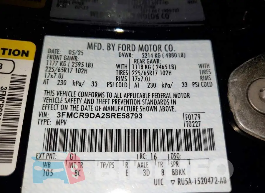 3FMCR9DA2SRE58793 Photo# 14