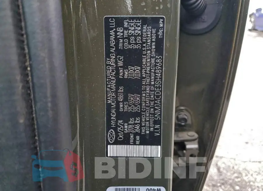 5NMJACDE3SH489683 Photo# 13