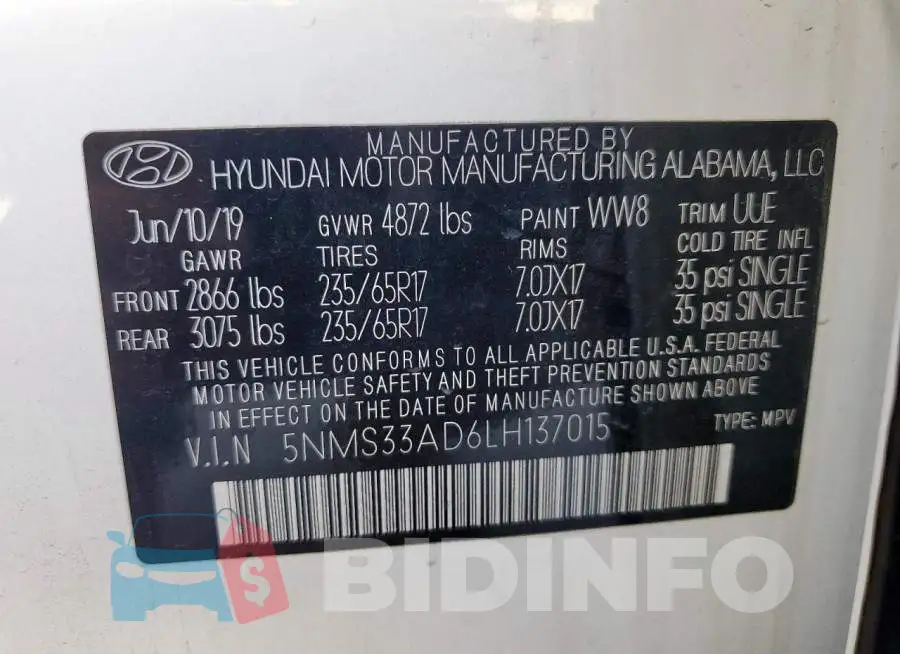 5NMS33AD6LH137015 Photo# 13
