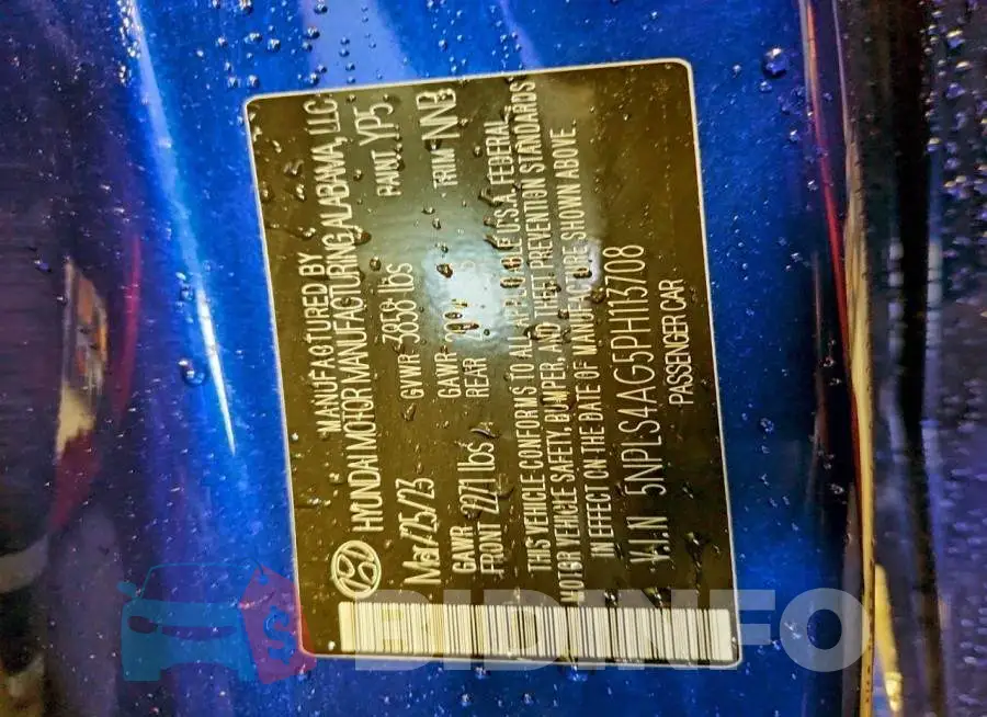 5NPLS4AG5PH113708 Photo# 12
