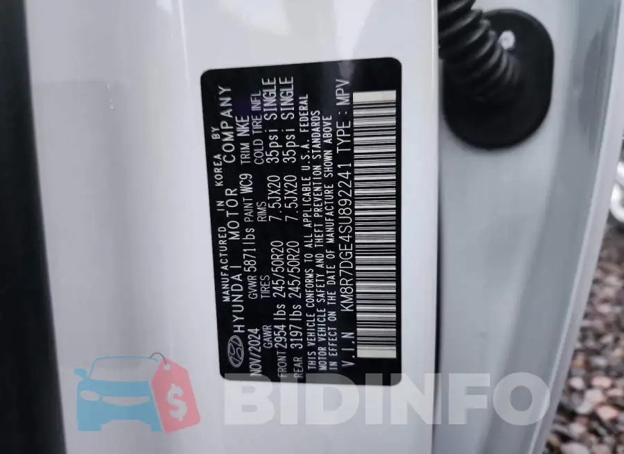 KM8R7DGE4SU892241 Photo# 14