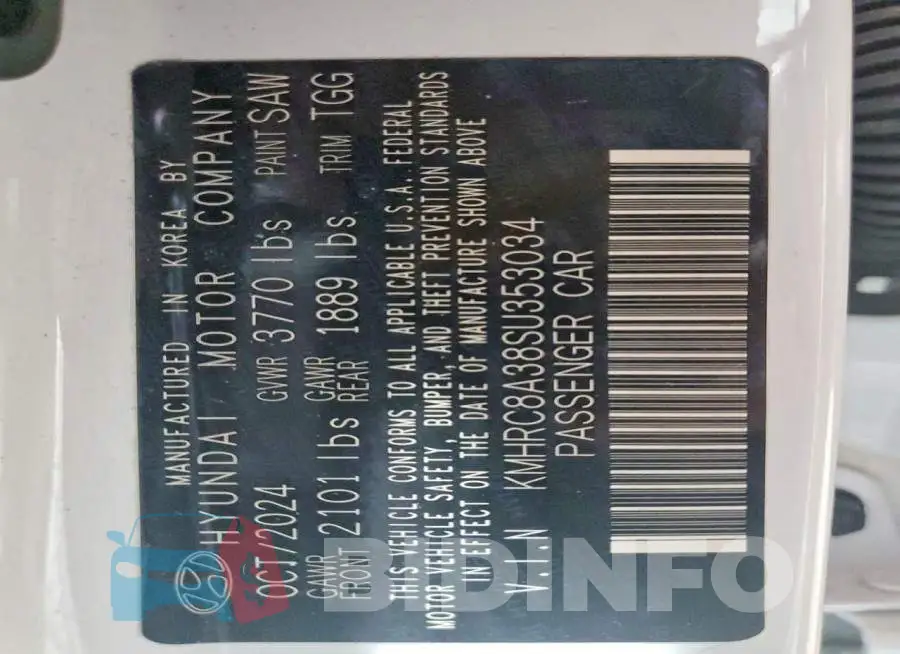 KMHRC8A38SU353034 Photo# 12