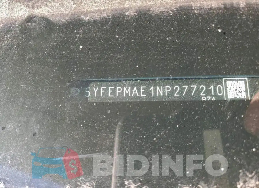5YFEPMAE1NP277210 Photo# 12