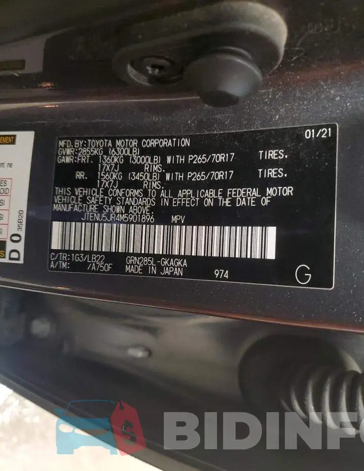 JTENU5JR4M5901896 Photo# 14