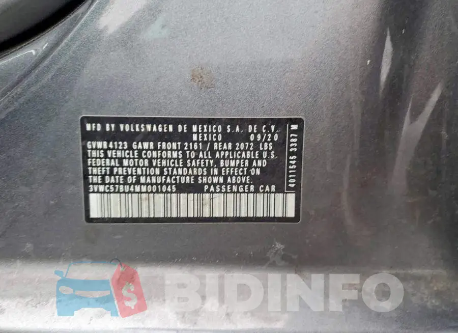 3VWC57BU4MM001045 Photo# 12