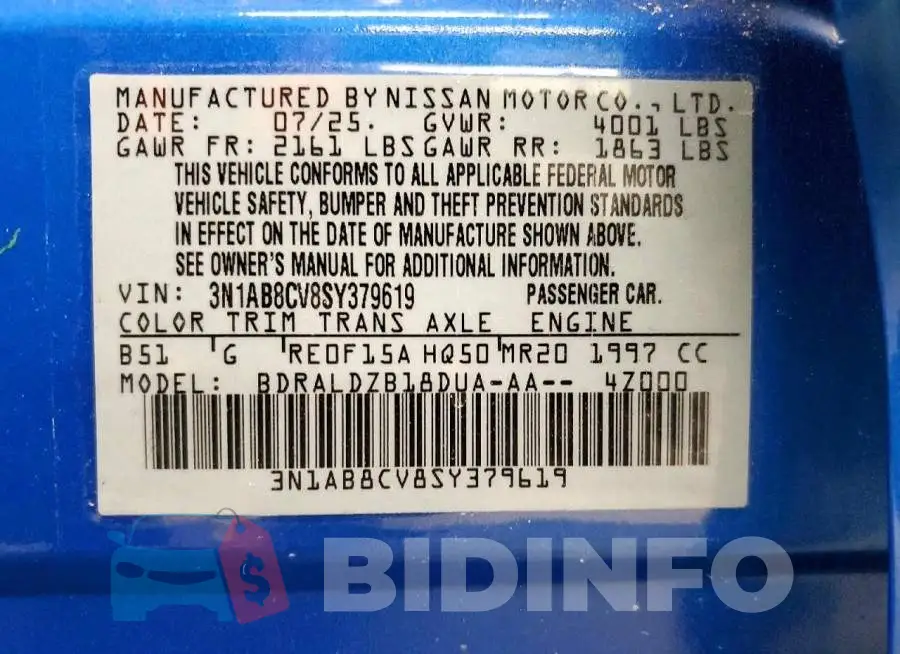 3N1AB8CV8SY379619 Photo# 12