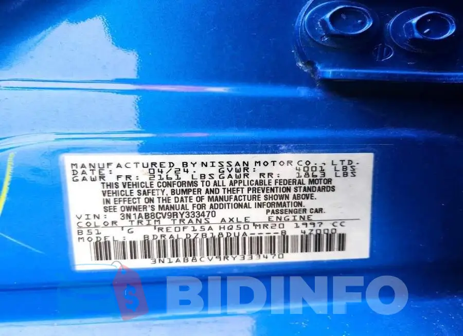 3N1AB8CV9RY333470 Photo# 13