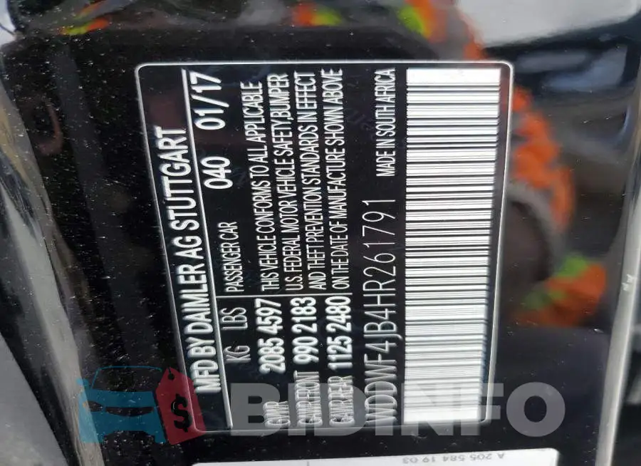 WDDWF4JB4HR261791 Photo# 12