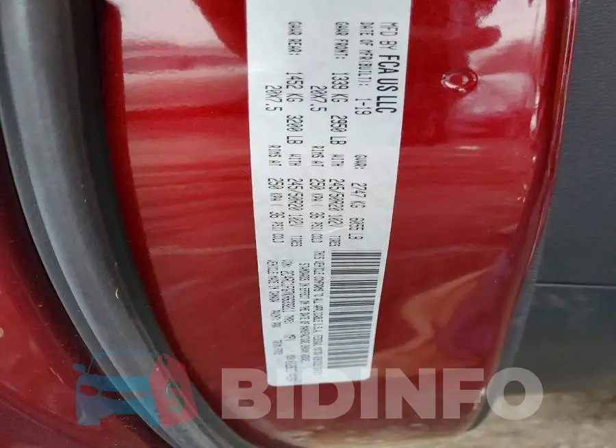 2C4RC1FG7KR633211 Photo# 13